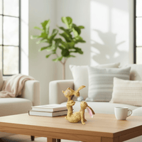 Spring Bunnies Bella & Button ‘Easter Kisses’ Figurine 11cm - Cherish Home