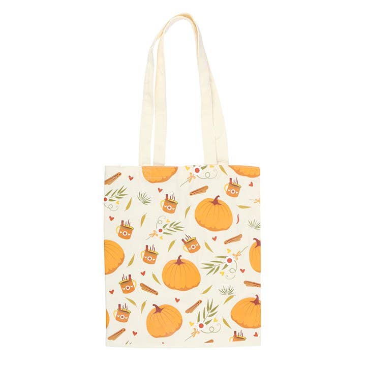 Stylish Autumn Print Tote Bag - Durable Polycotton Canvas Shopper for Everyday Use - Cherish Home