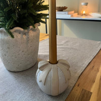 Textured Ceramic Bauble Candle Holder - Cherish Home