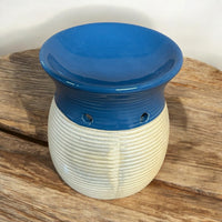 Textured Ribbed Oil & Wax Warmer - 10cm - Set of 2 - Cherish Home