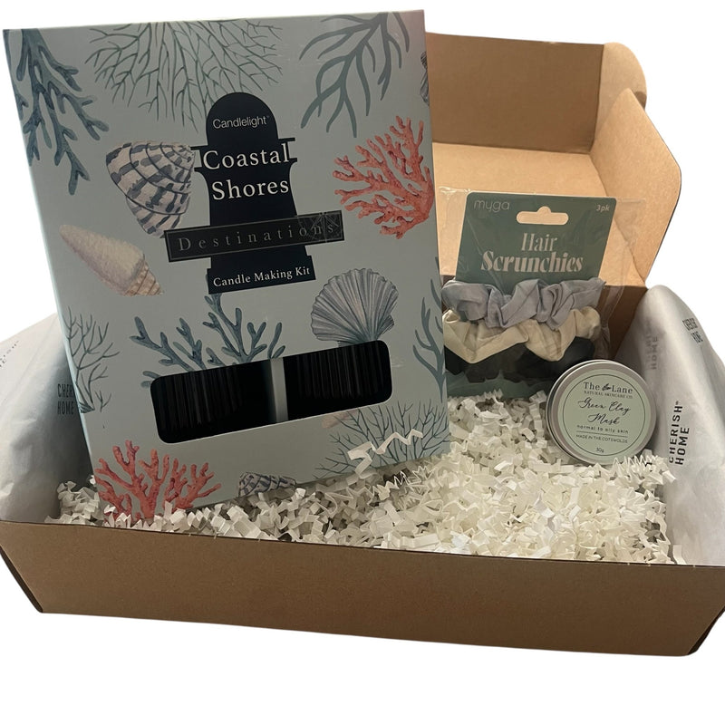 The Coastal Retreat Selfcare Gift Box - Cherish Home