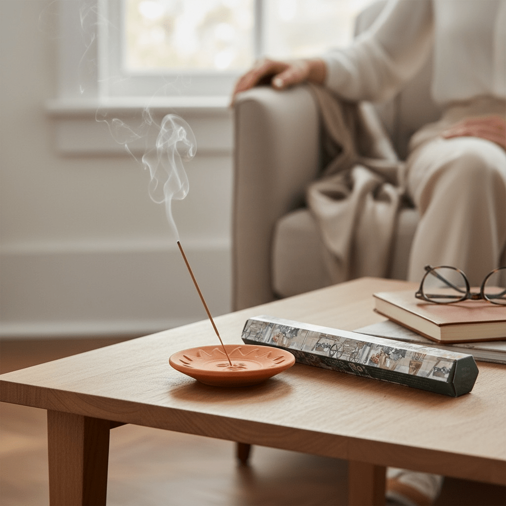 The Earth & Bloom Ritual: Terracotta Incense Set - Cherish Home