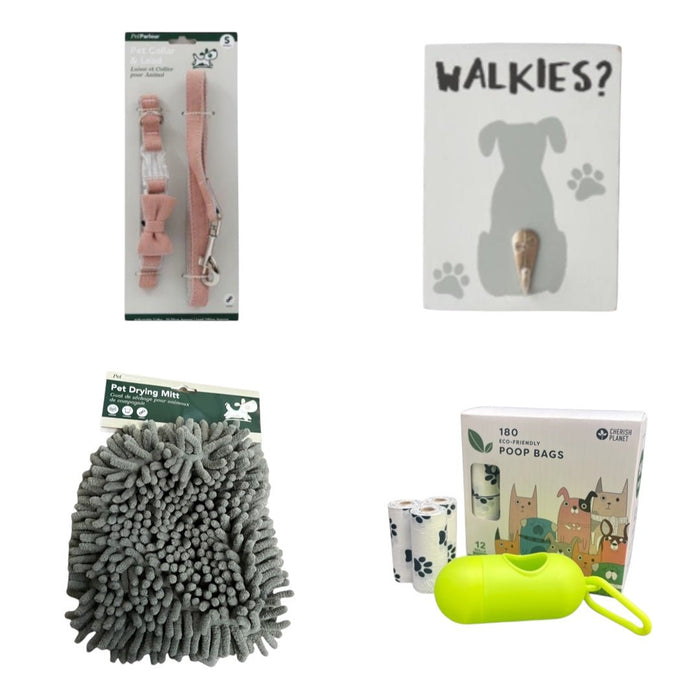 The "Walkies & Wash" Essential Kit Gift Box - Cherish Home