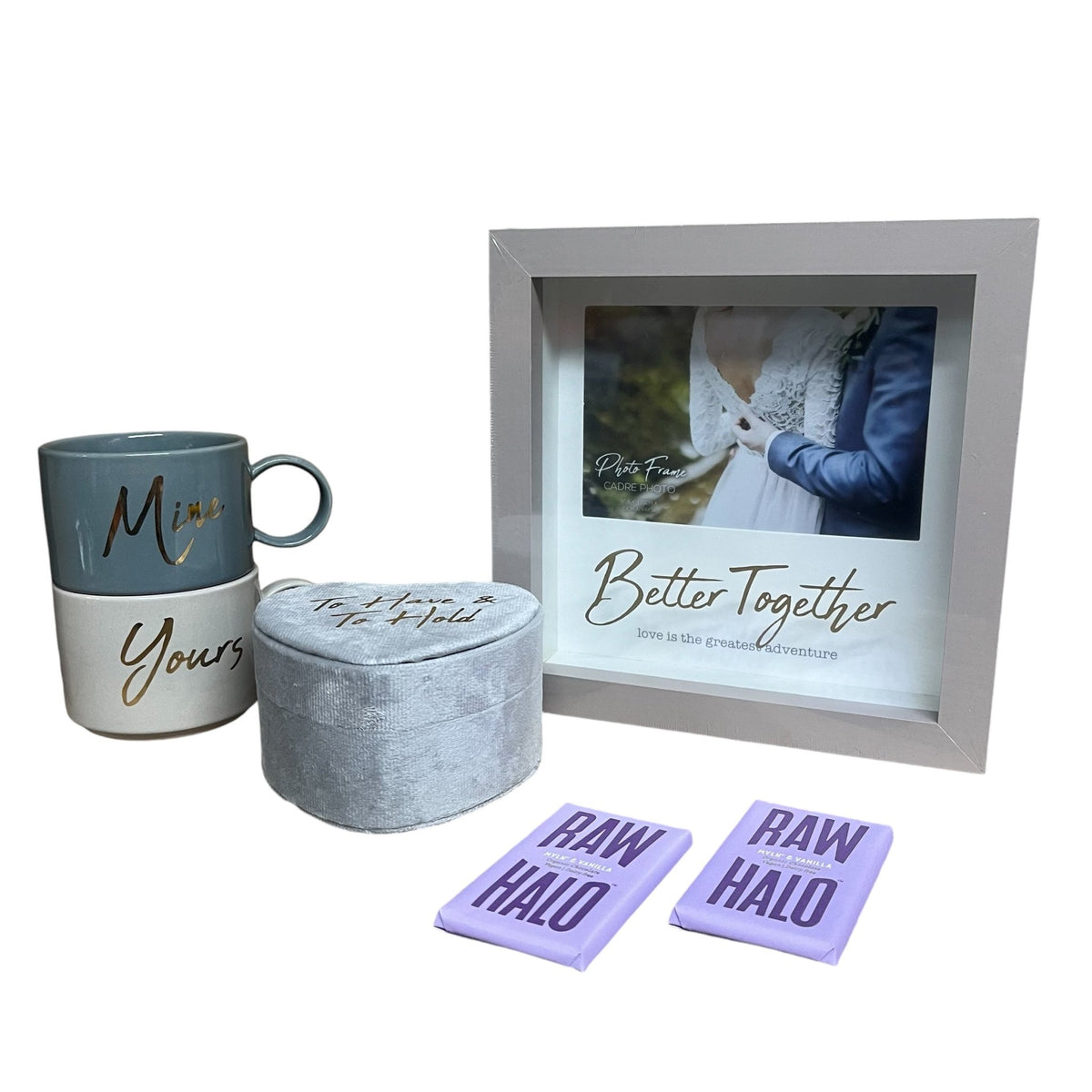 Two Hearts Wedding Gift Box - Options available Mine & Yours, Mr & Mr, Mrs & Mrs - Cherish Home