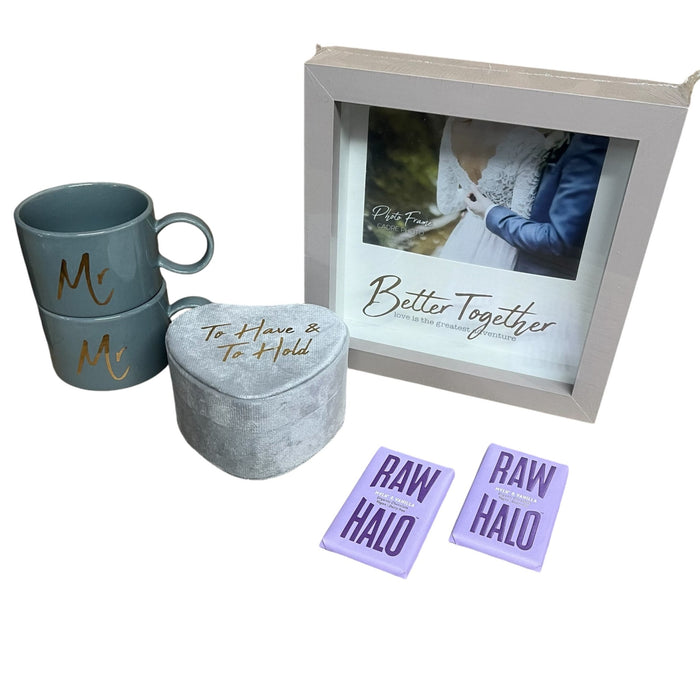 Two Hearts Wedding Gift Box - Options available Mine & Yours, Mr & Mr, Mrs & Mrs - Cherish Home