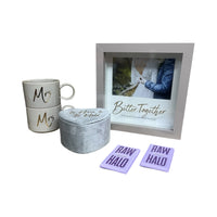 Two Hearts Wedding Gift Box - Options available Mine & Yours, Mr & Mr, Mrs & Mrs - Cherish Home