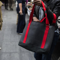 Vegan Tote Bag by Rika - Large Recycled Inner Tube Shoulder Bag, Eco - Friendly & Durable (Available in 3 Colours) - Cherish Home