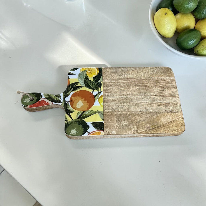 Vibrant Orange Zest Chopping Board Serving Board - Cherish Home