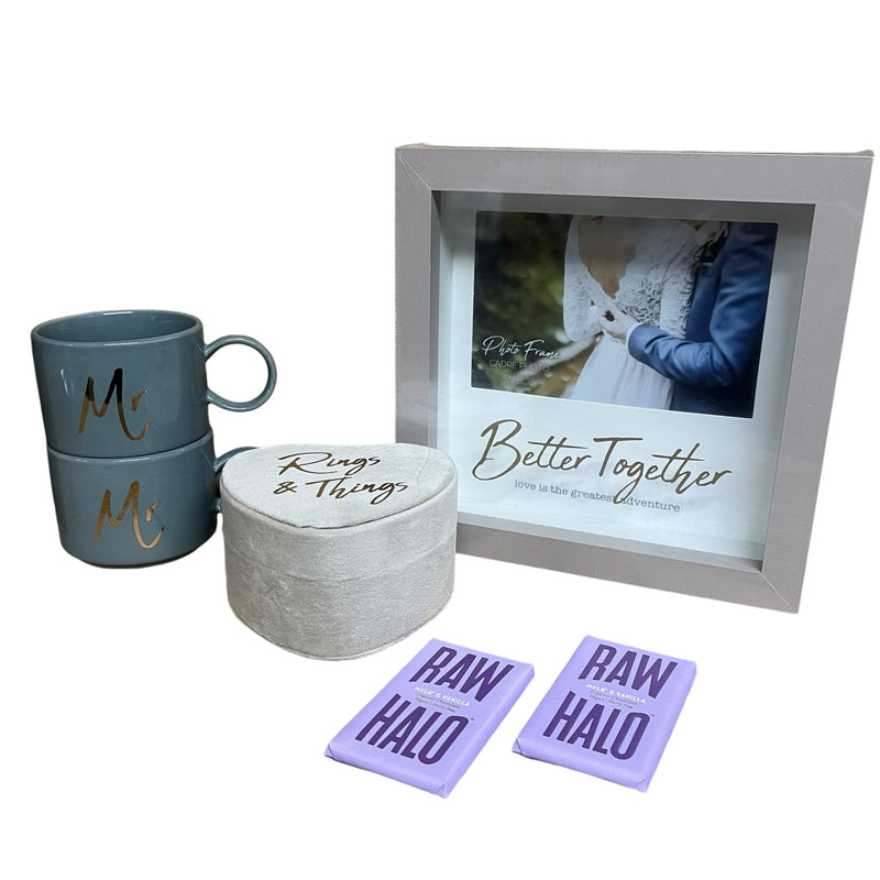 Wedding Wishes Gift Box - Options available Mr & Mrs, Mr & Mr, Mrs & Mrs - Cherish Home