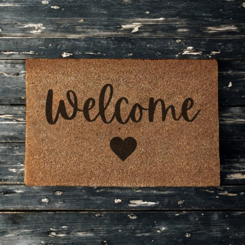 Welcome Coir Doormat 60cm - Cherish Home