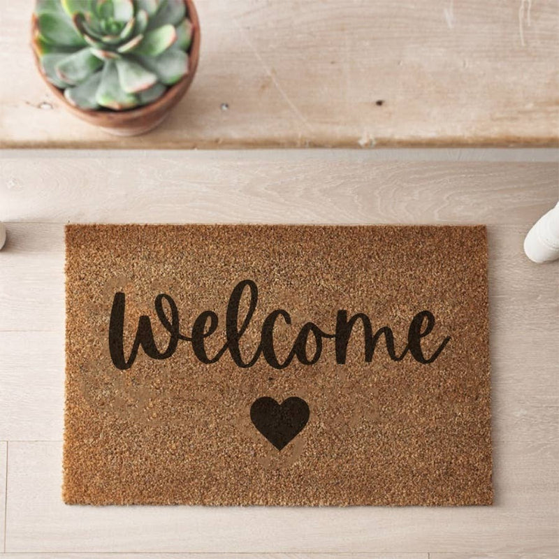 Welcome Coir Doormat 60cm - Cherish Home