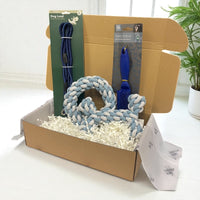 Welcome Home Puppy Kit Blue or Pink Puppy Toys and Accessories - Cherish Home