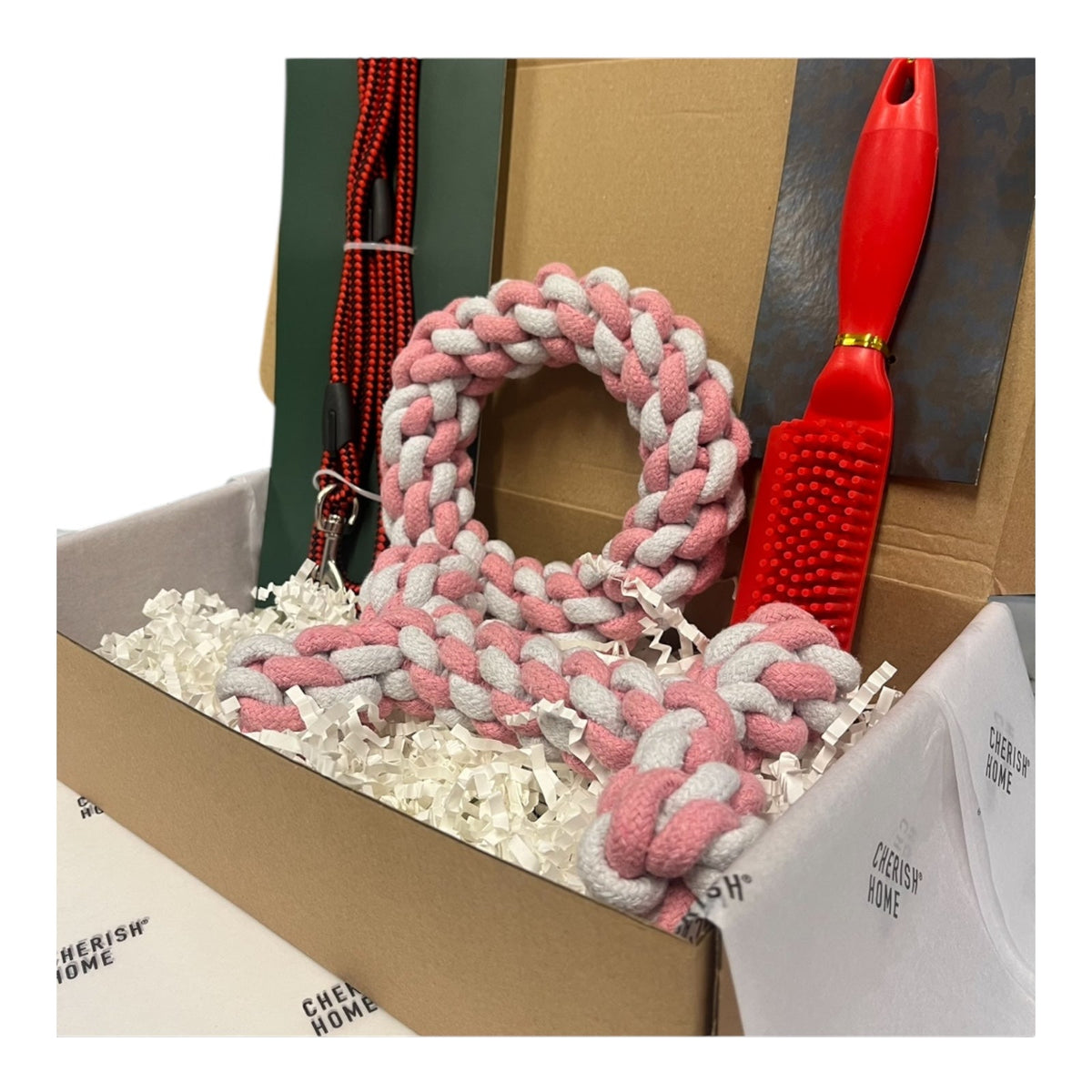 Welcome Home Puppy Kit Blue or Pink Puppy Toys and Accessories - Cherish Home