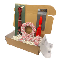 Welcome Home Puppy Kit Blue or Pink Puppy Toys and Accessories - Cherish Home