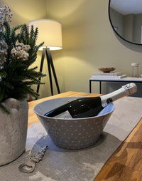 White Hearts Melamine Snack Bowl - Cherish Home