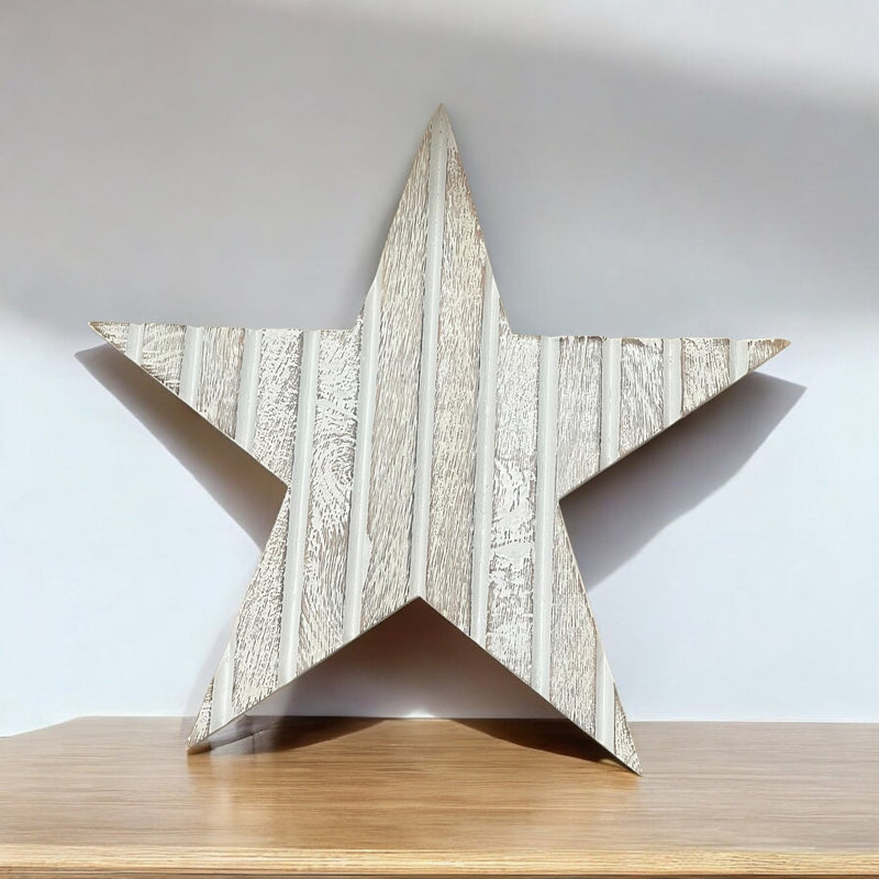 White Star Wall Decor - Cherish Home