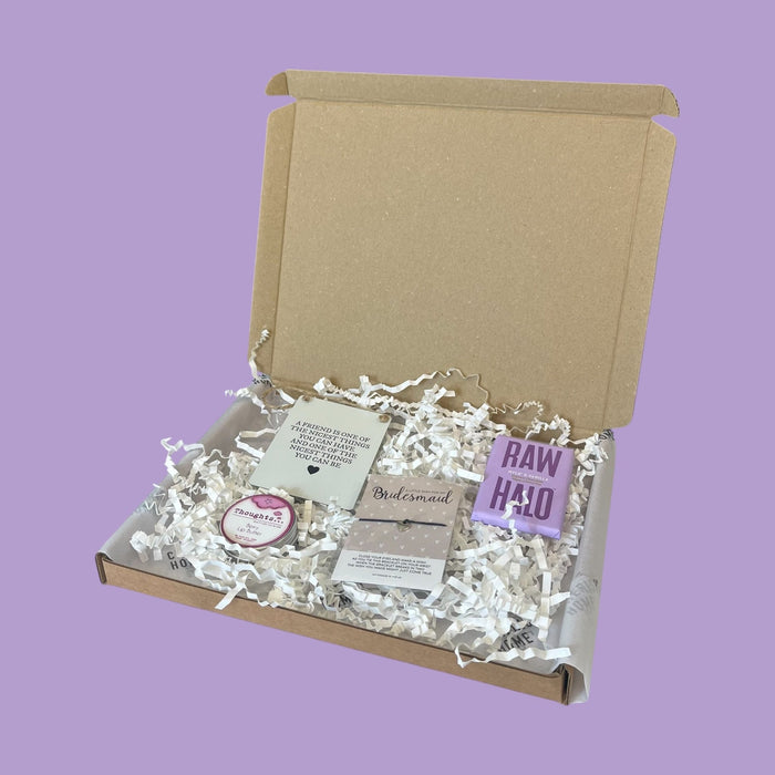 Will You Be My Bridesmaid Gift - Luxe Letterbox Present for Bridal Party, Maid of Honour - Cherish Home