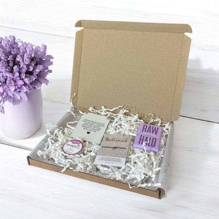 Will You Be My Bridesmaid Gift - Luxe Letterbox Present for Bridal Party, Maid of Honour - Cherish Home
