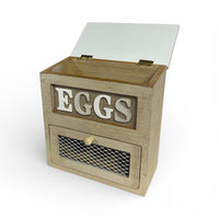 Wooden Egg House Distressed Shabby Chic White - Cherish Home