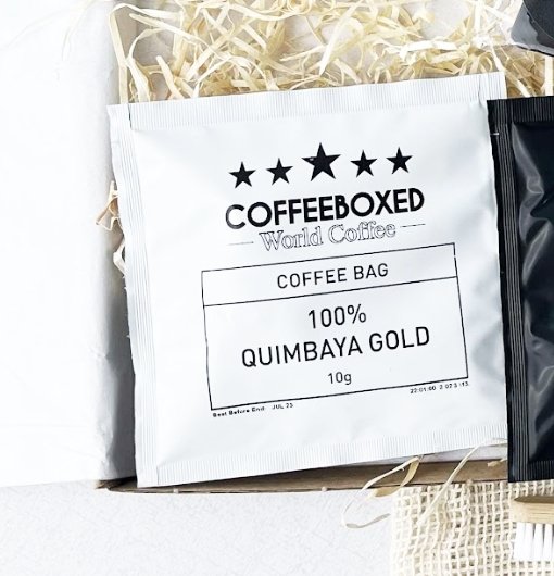 100% Quimbaya Gold (Single Origin) Coffee Bags - Cherish Home
