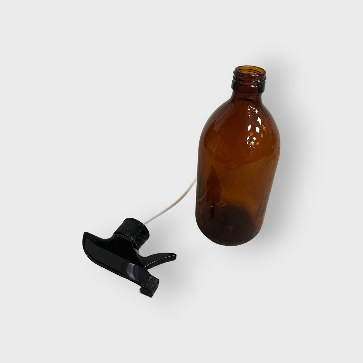Amber Glass Reusable Spray Bottle - 500ml - Cherish Home