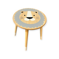 Baby Lion Wooden Table for Childrens Nursery or Playroom - Cherish Home