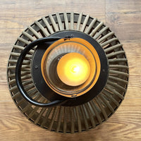 Bamboo Style Candle Lantern top view
