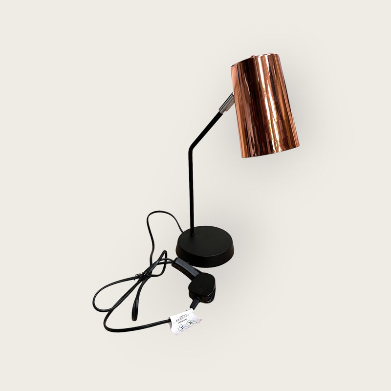 Copper & Black Table Lamp - Cherish Home