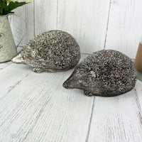 Decorative Silver Style Hedgehog set