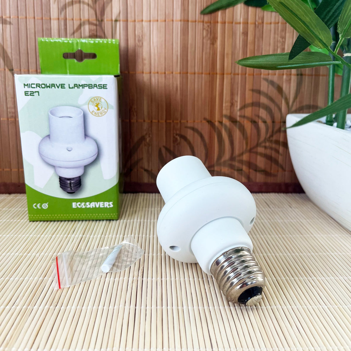 EcoSavers Motion Detection Auto On/Off Lampbase - Cherish Home
