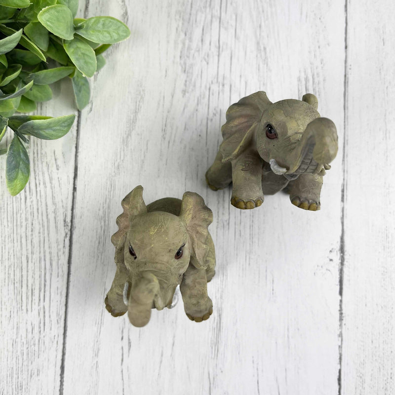 Elephant Couple Ornament - Cherish Home