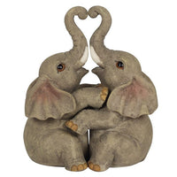 Elephant Couple Ornament - Cherish Home