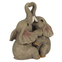 Elephant Couple Ornament - Cherish Home