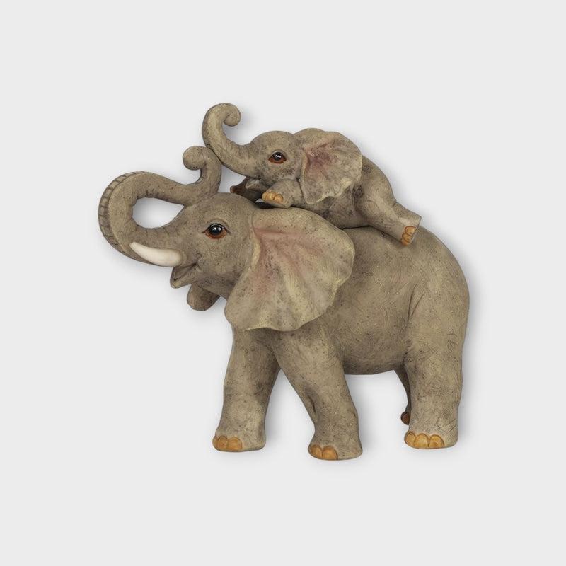 Elephant Mother & Baby Together Ornament - Cherish Home