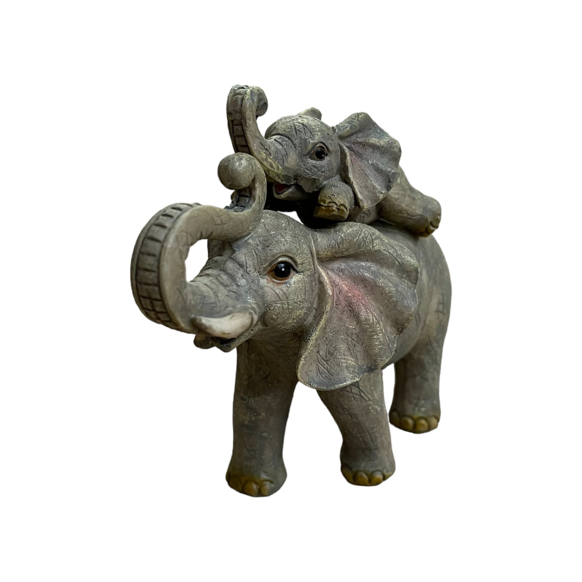Elephant Mother & Baby Together Ornament - Cherish Home