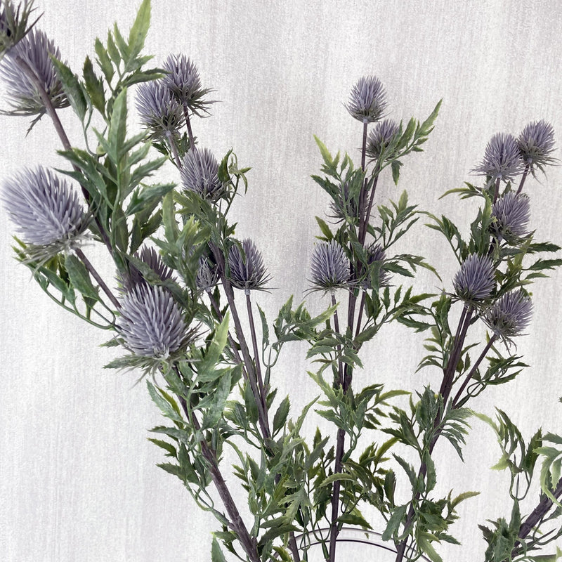 Eryngium Blue Thistle Artificial Flower