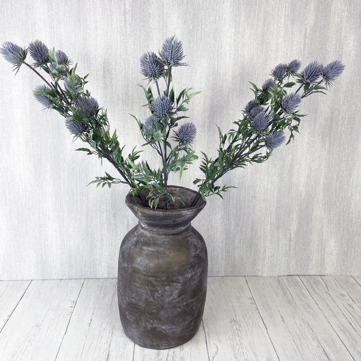 Eryngium Blue Thistle Artificial Flower