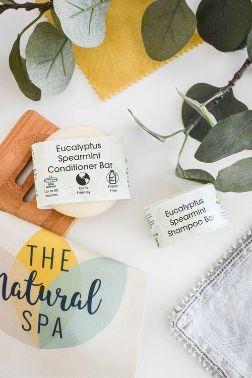 Eucalyptus & Spearmint - Shampoo and Conditioner Bar Set - Cherish Home