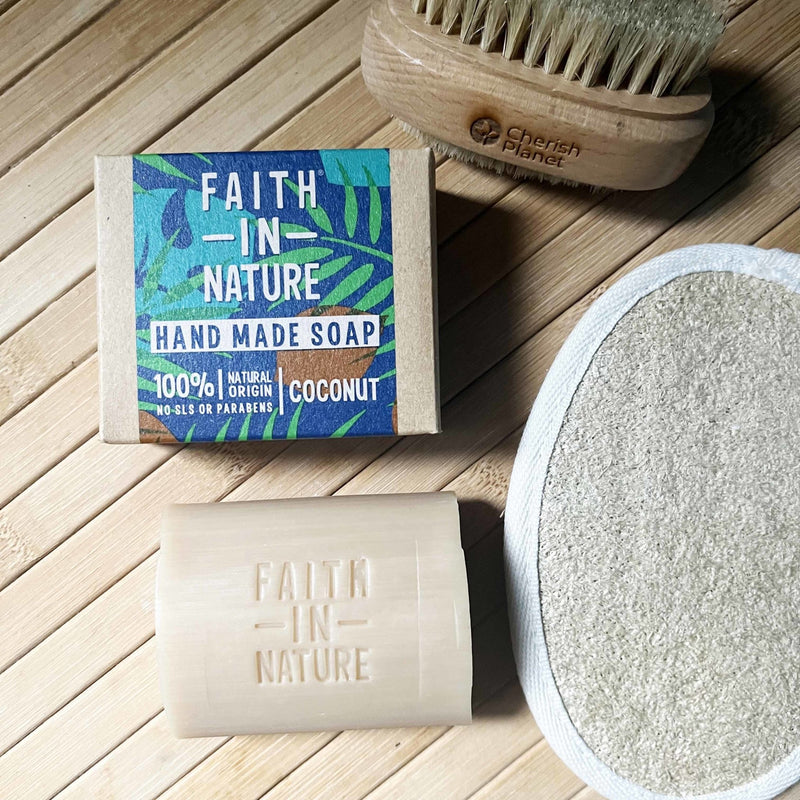 Faith in Nature Vegan Coconut Soap 100g - Cherish Home