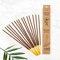 Hand Blown Grey Glass Dimple Incense Holder + Optional Incense Sticks - Cherish Home