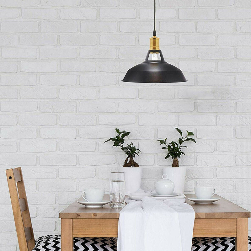 Industrial Vintage Ceiling Pendant Light Retro Metal Barn - Cherish Home