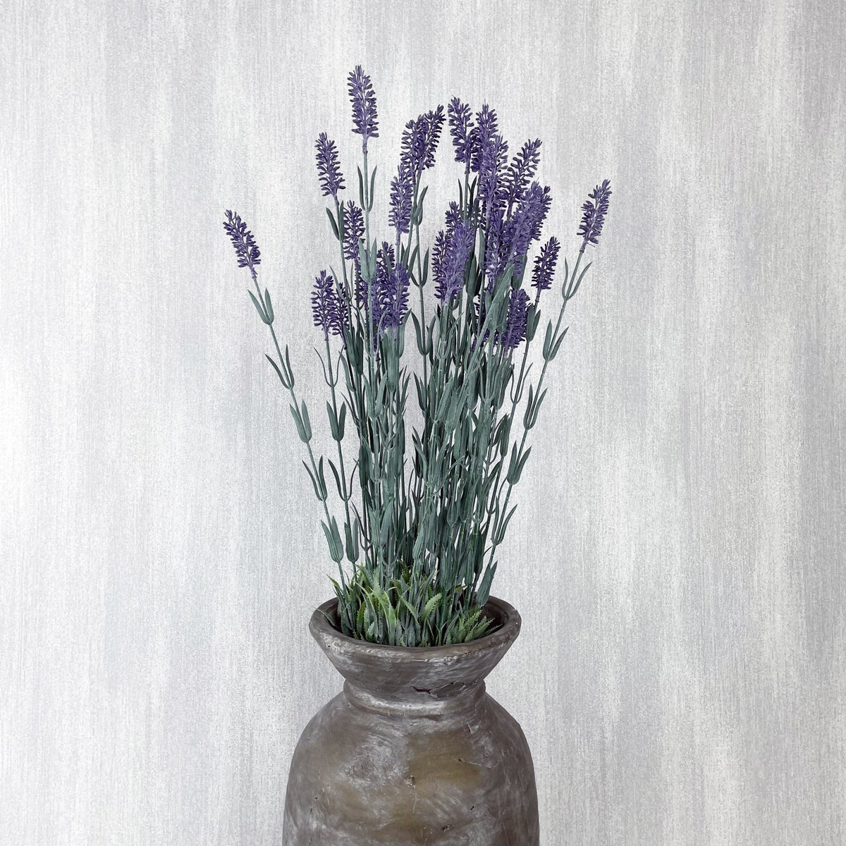Large Lavender Spray in vintage vase