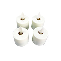 Luminara Flameless Ivory Tealight Set (4-Pack)