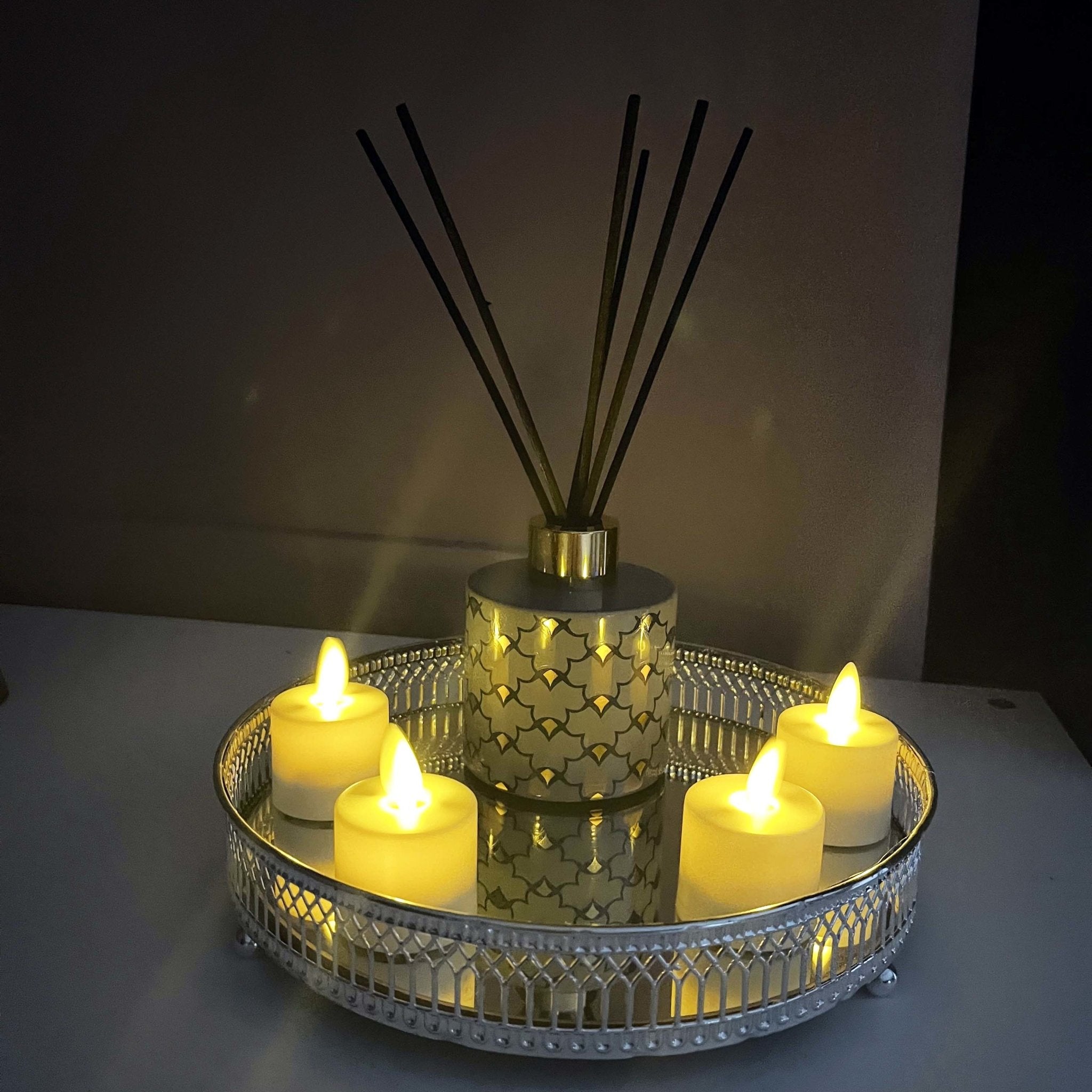 Luminara flameless deals tea lights