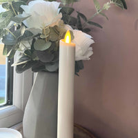 Luminara Ivory Taper Flameless Candle - Indoor 1.0" x 9.75"