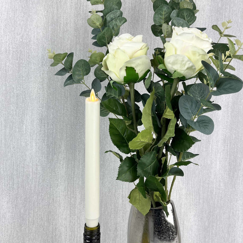 Luminara Ivory Taper Flameless Candle - Indoor 1.0" x 9.75"
