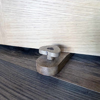 Mango Wood Heart Door Stop - Cherish Home