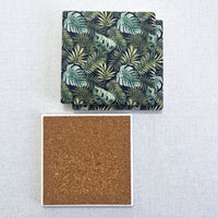 Modern Botanical Ceramic Coaster - Cherish Home
