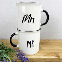 Mr & Mrs Mugs - Set of 2 - Cherish Home