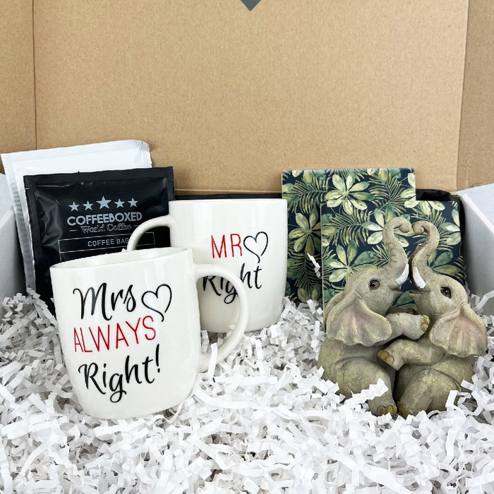 Mr & Mrs Right Gift Box - Cherish Home